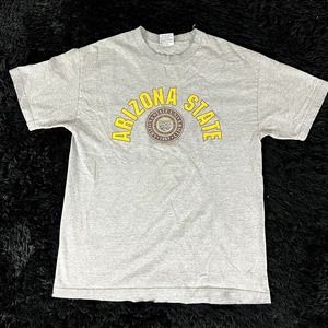 y2k Arizona State gray t shirt size large